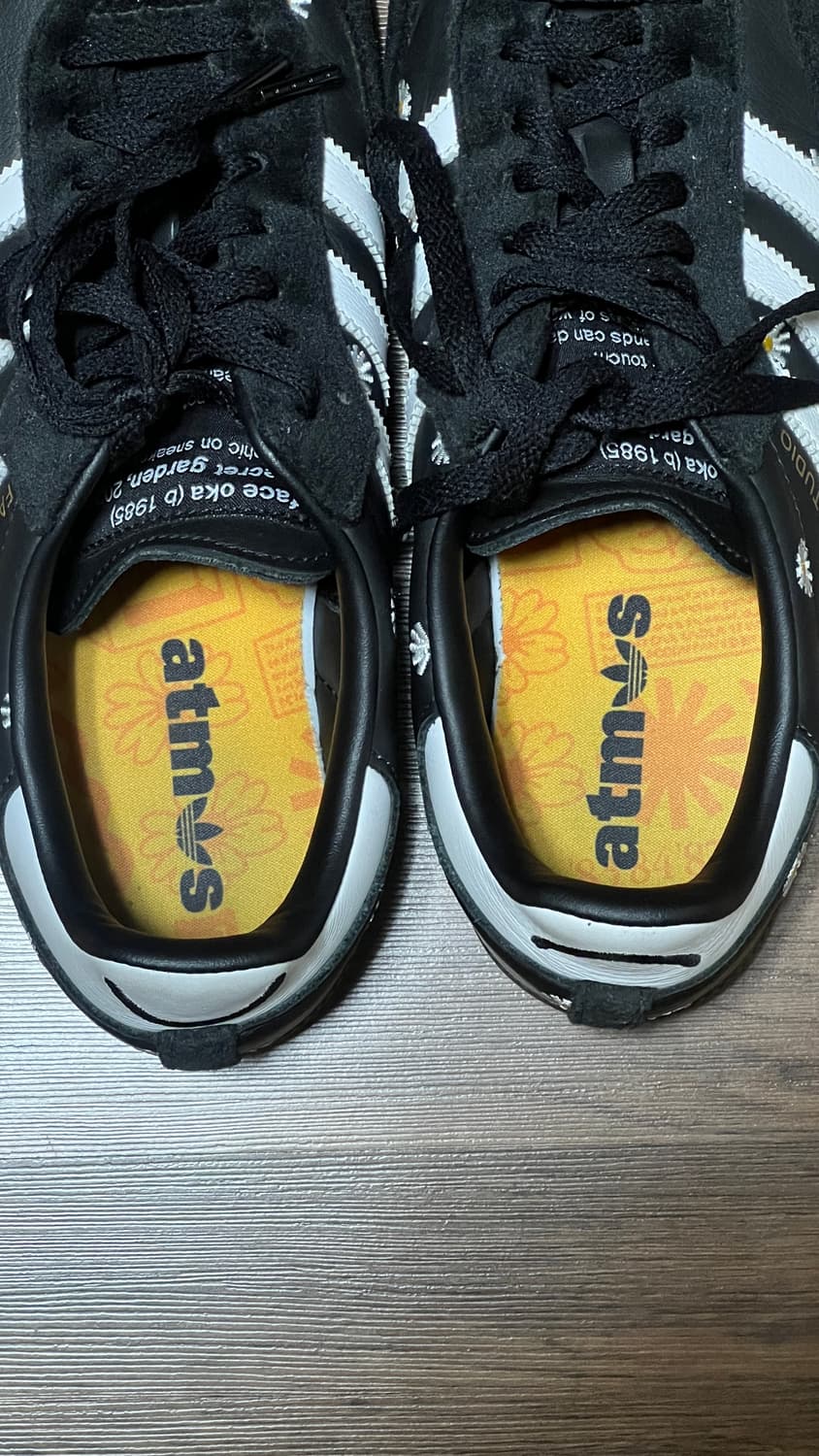 아디다스 x 아트모스 x 페이스 삼바 OG 코어 블랙 270 상품이미지5