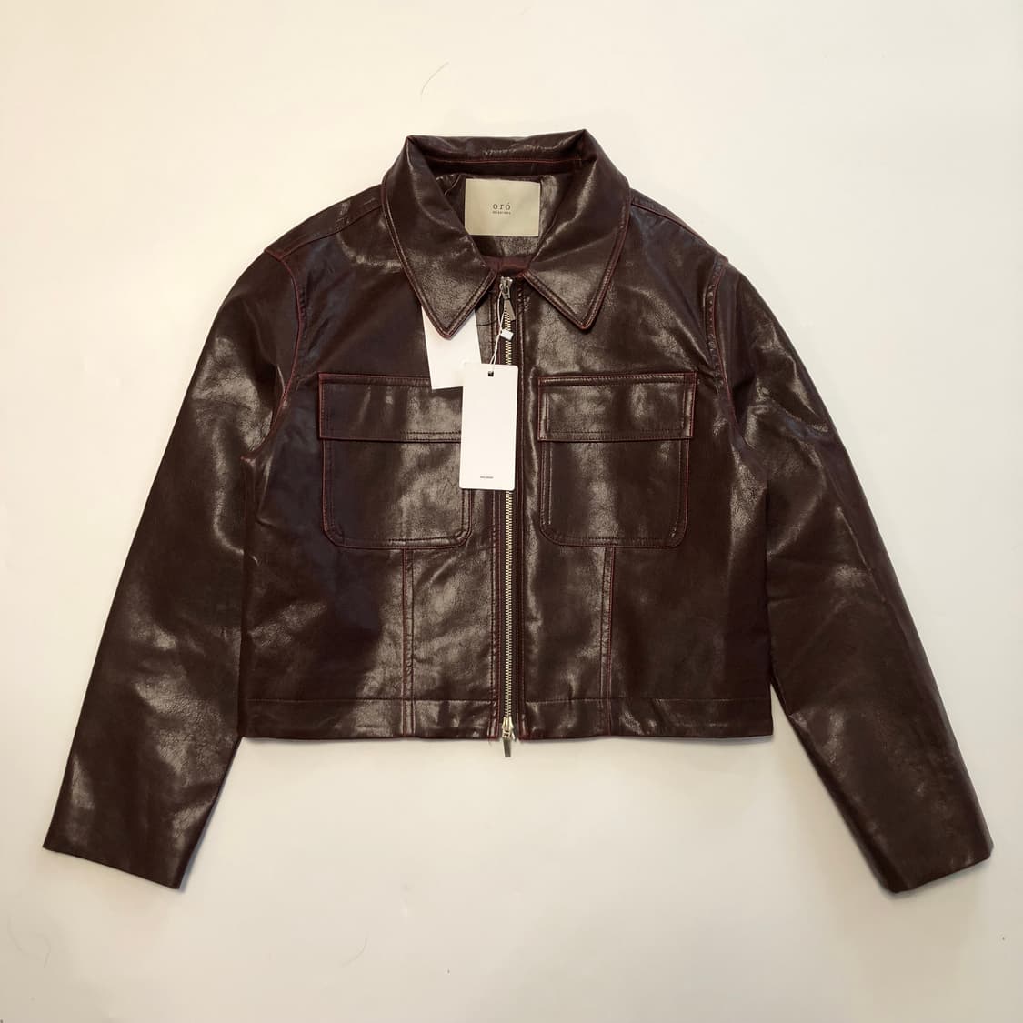오로 레더자켓 상품이미지1