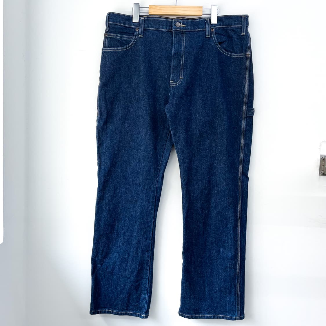 디키즈 진청 와이드 데님 카펜터 워크 팬츠 상품이미지3