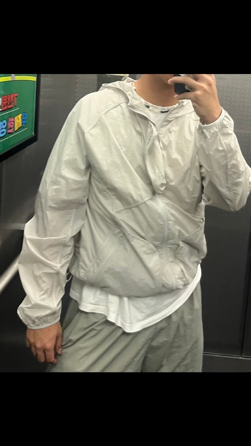 산산기어 24ss 쓰리디포켓 바람막이 2사이즈 상품이미지4