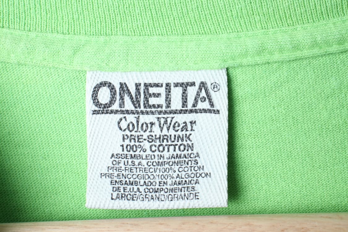 (L-XL) 오네이타 반팔 티셔츠 싱글스티치 90s 년대-H30222 상품이미지7