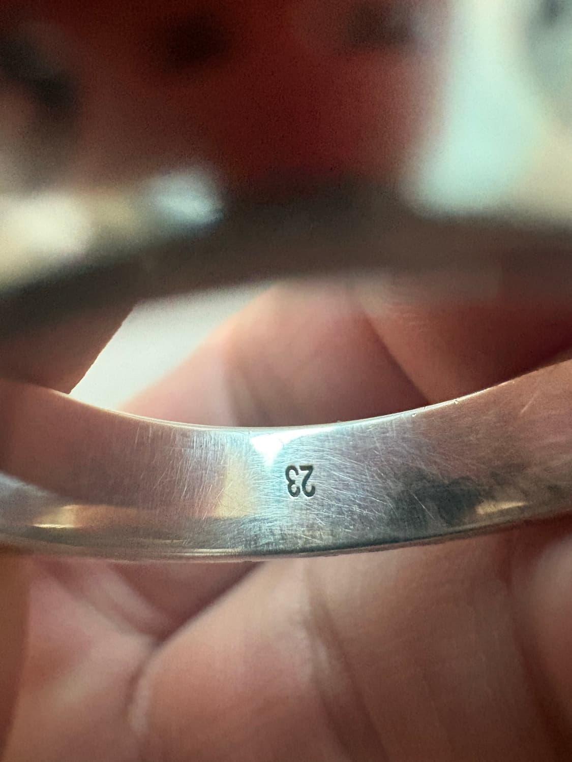 구찌 실버 고스트링 6mm / 23호 상품이미지3