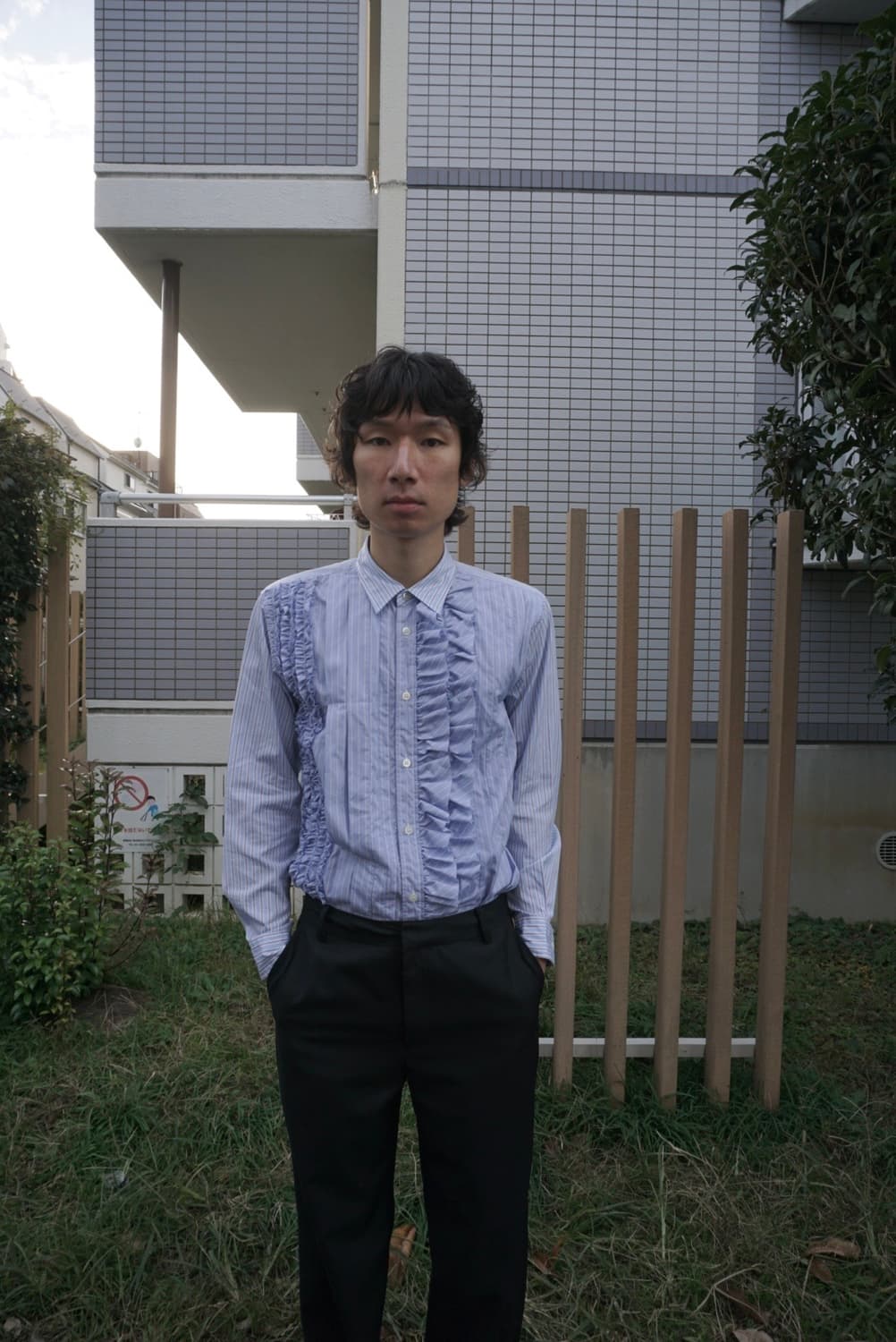  Comme des Garcons frill shirt 상품이미지3