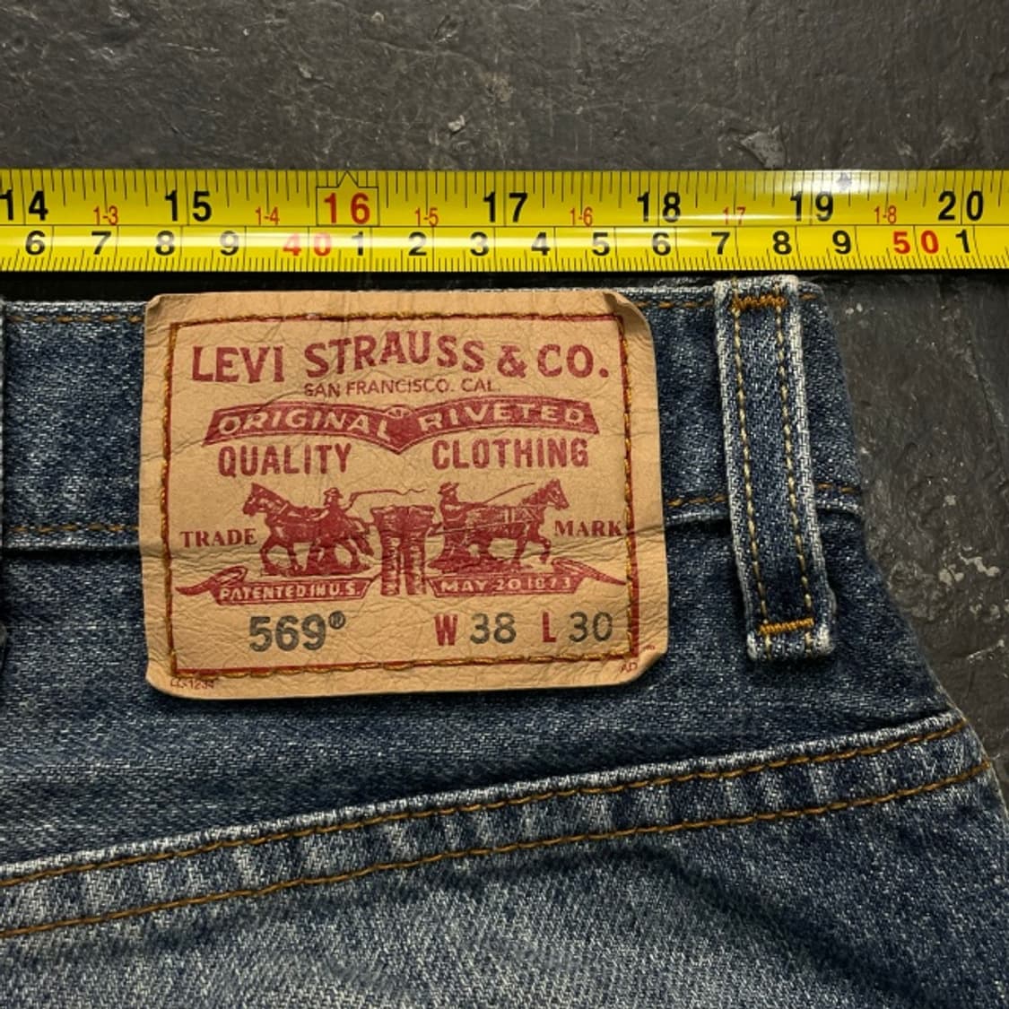 38 리바이스 569 루즈핏 청바지 상품이미지8