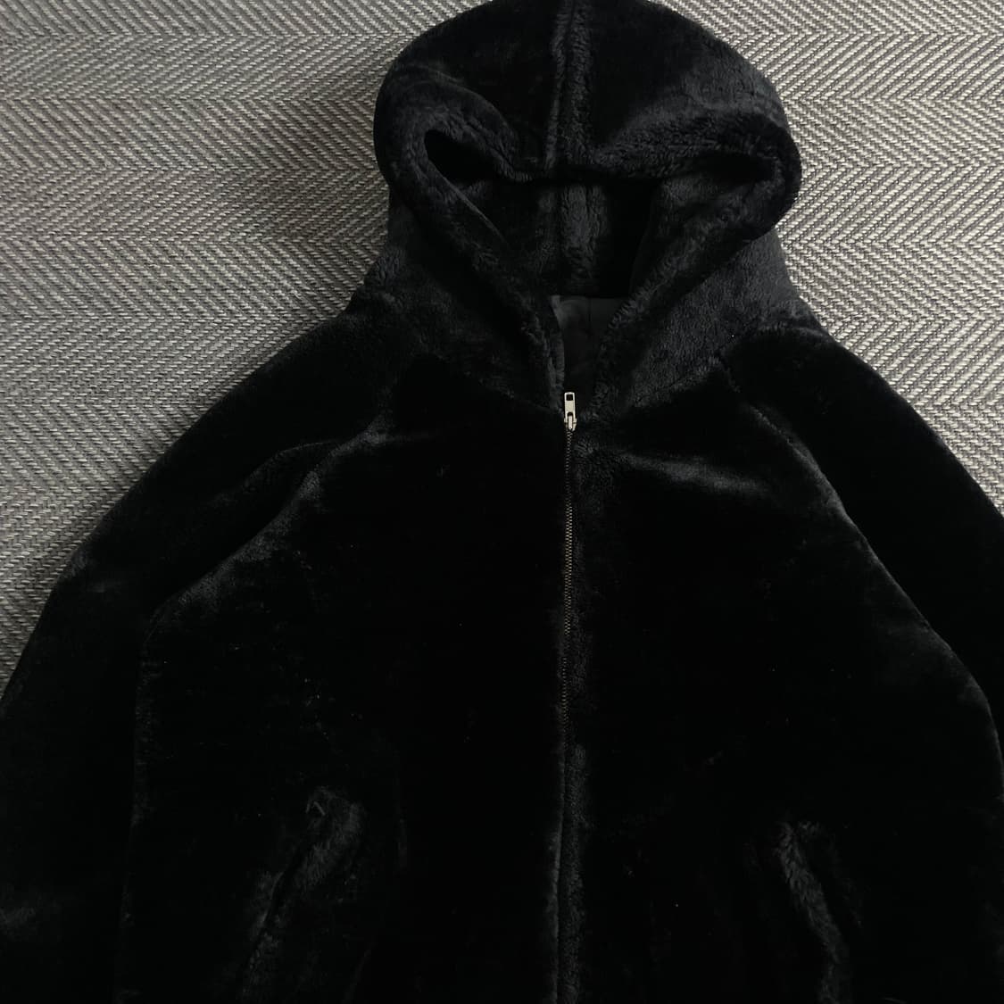 빈티지 y2k 퍼 후드 자켓y 3785 상품이미지5