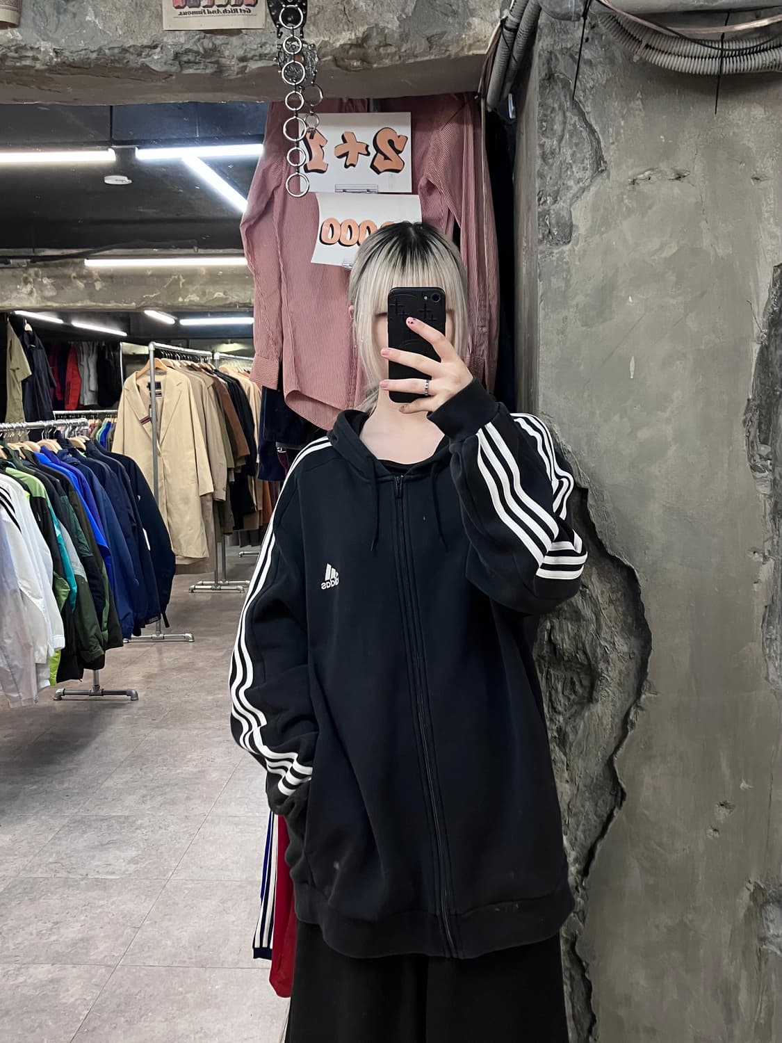 아디다스 맨체스터 후드 블랙 XL   #csz3188 상품이미지2