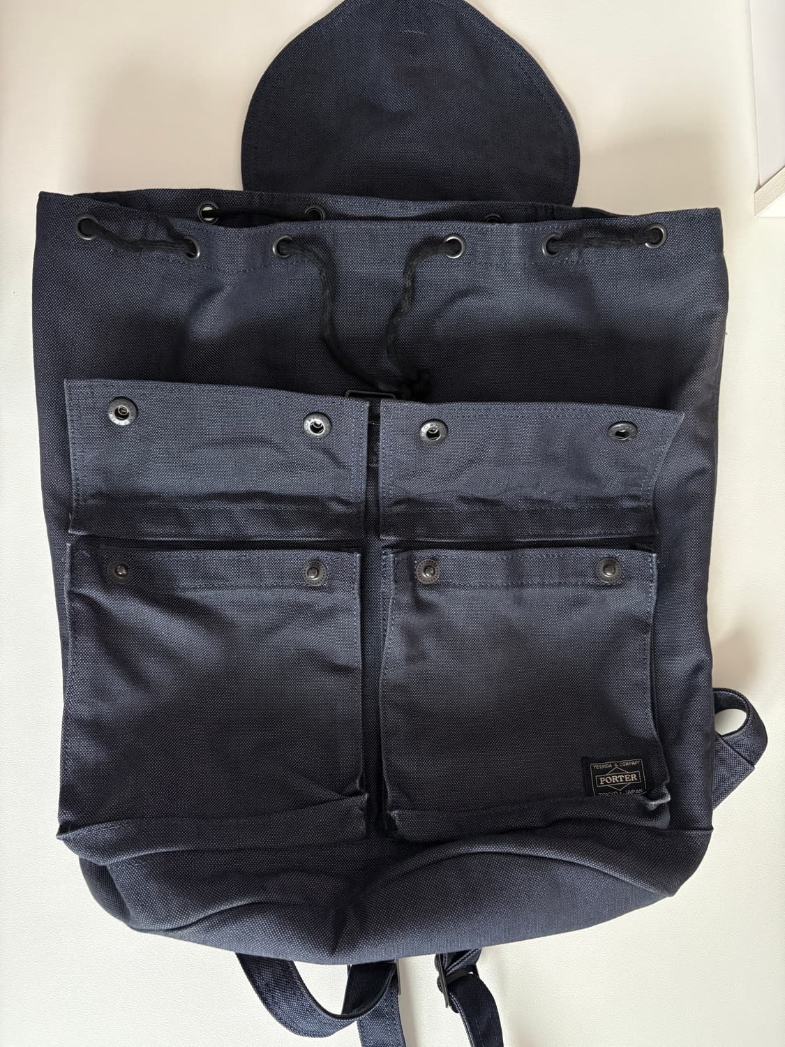 포터 스모키 럭색 백팩 네이비 상품이미지8