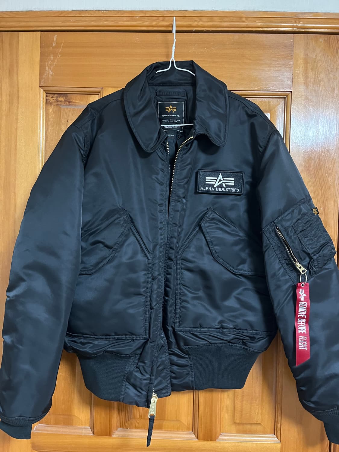 알파 인더스트리 CWU 45 블랙 상품이미지1