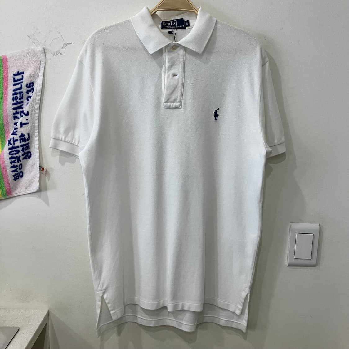 682 폴로 카라 반팔 화이트 pk 상품이미지2