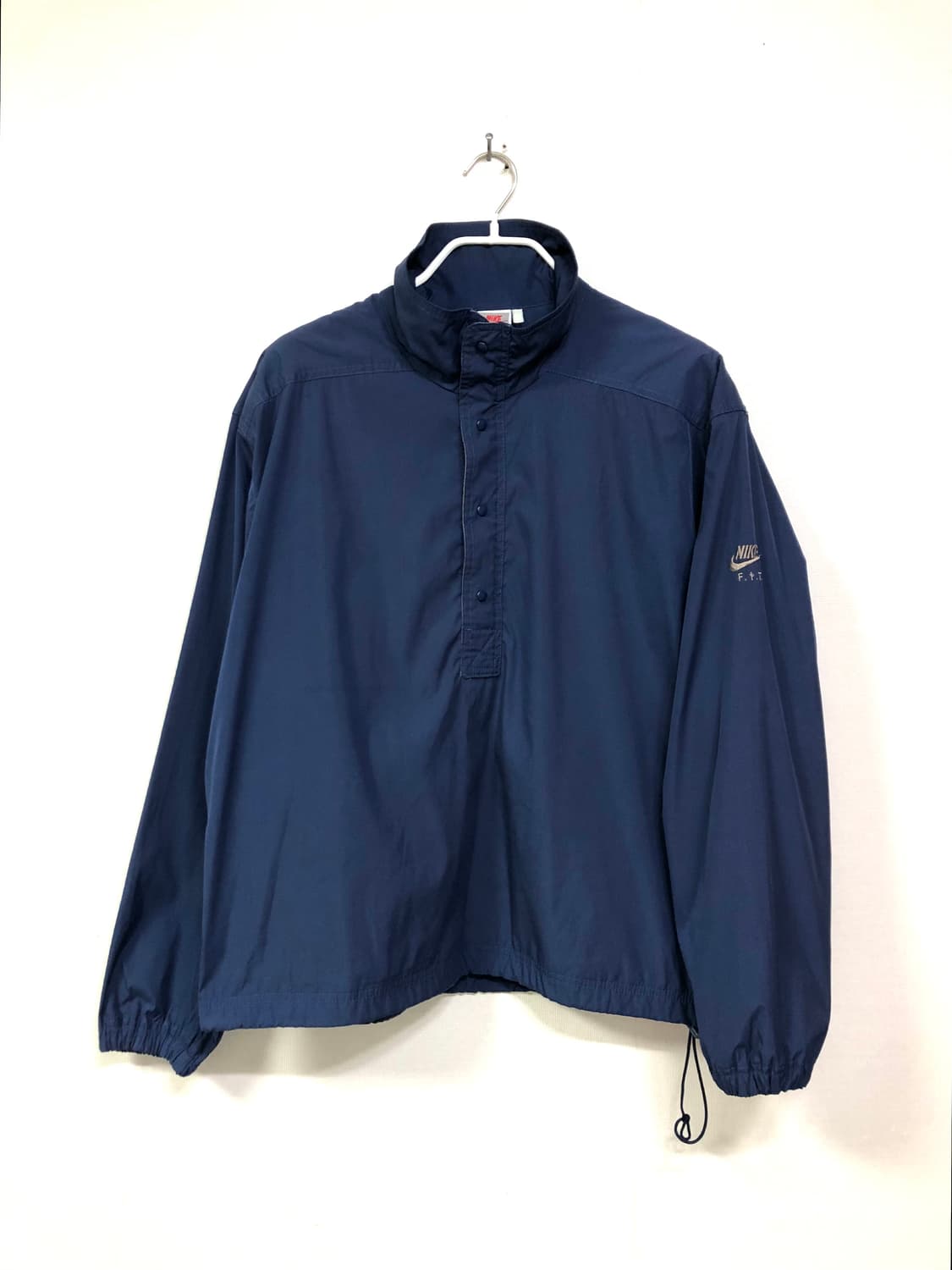 나이키 삼나스포츠 스윙 반집업 아노락 바람막이 _ 다크블루 상품이미지1
