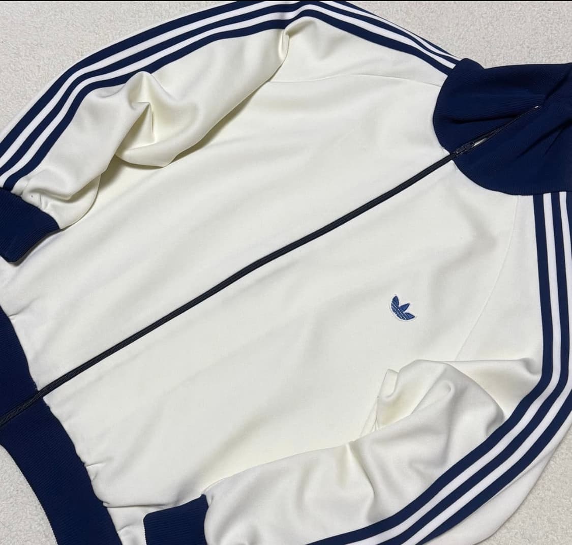 아디다스 크림블루 져지(상태S급) 상품이미지2