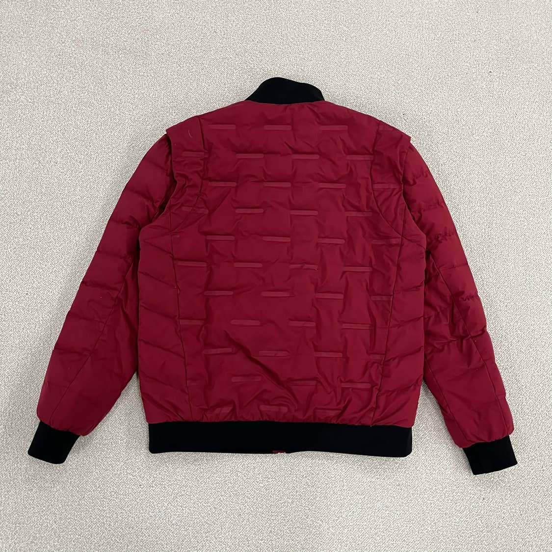 [100] 질바이질스튜어트 덕다운 블록 패딩 블루종 점퍼 0107M1 상품이미지4