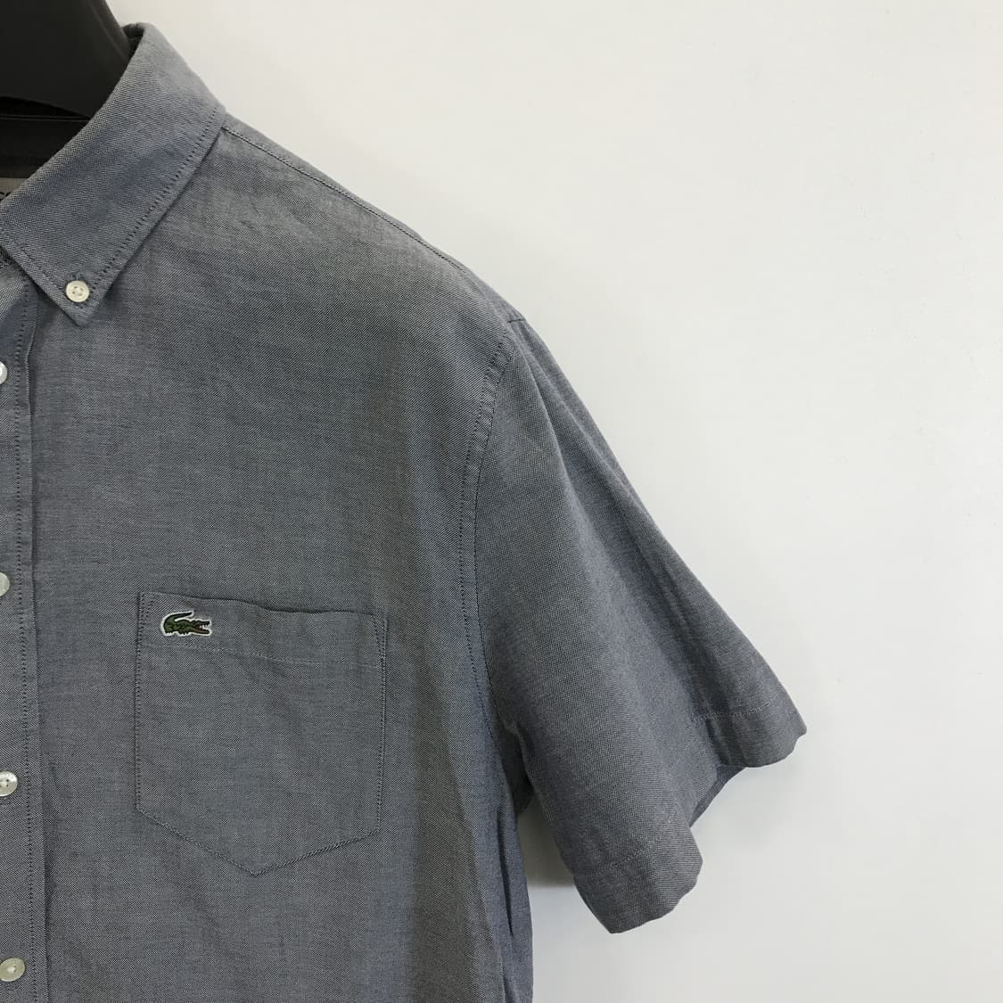 라코스테 레귤러핏 반팔셔츠 그레이 [110] 상품이미지2