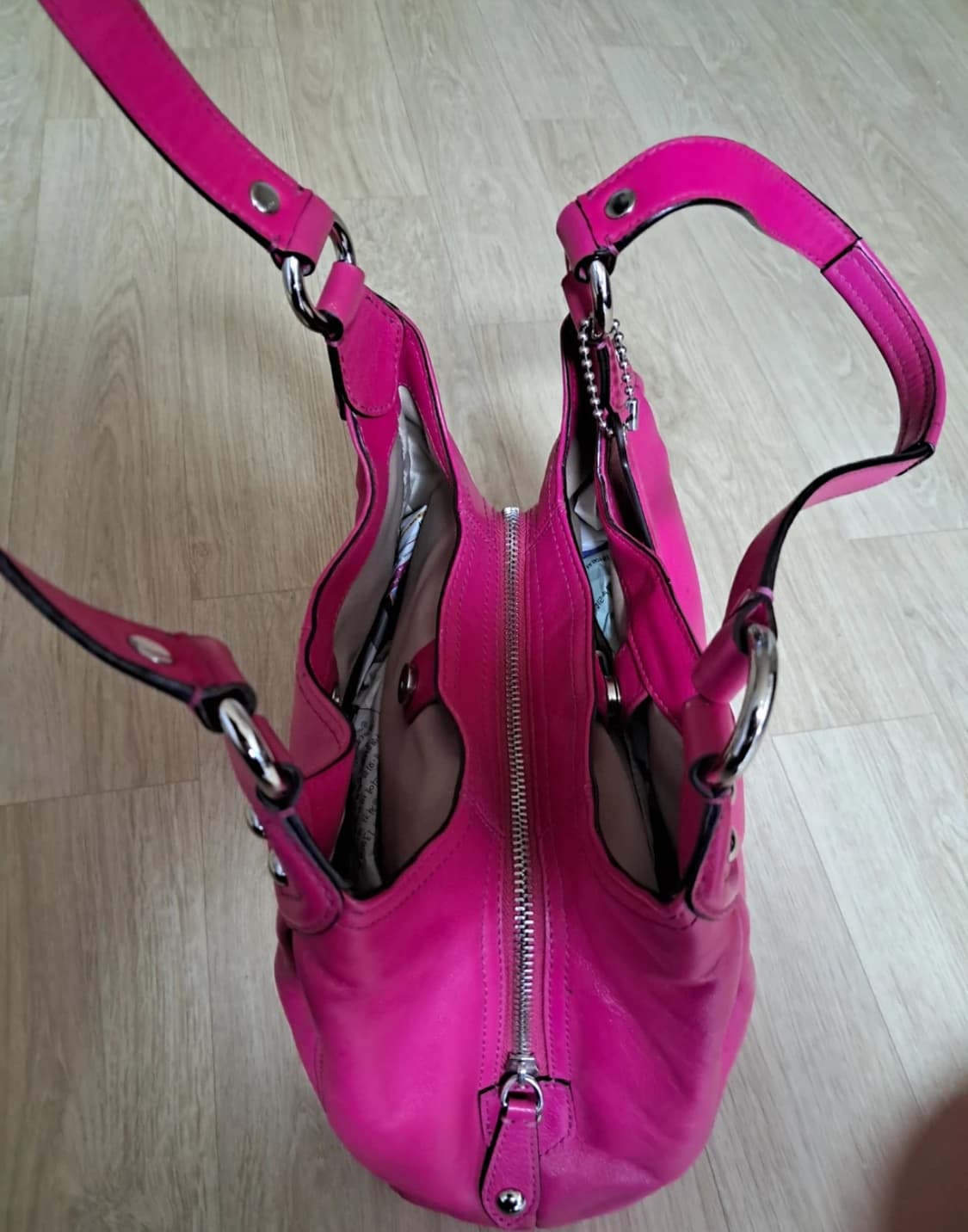 Coach Pink Vintage Shoulder Bag 상품이미지2