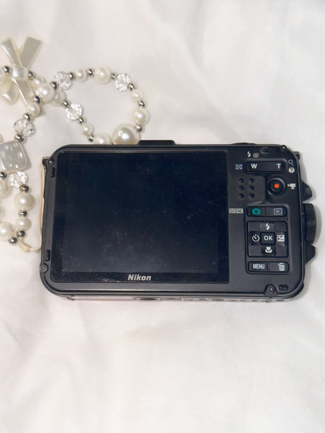 니콘 쿨픽스 aw100 주황 빈티지 디카 상품이미지4