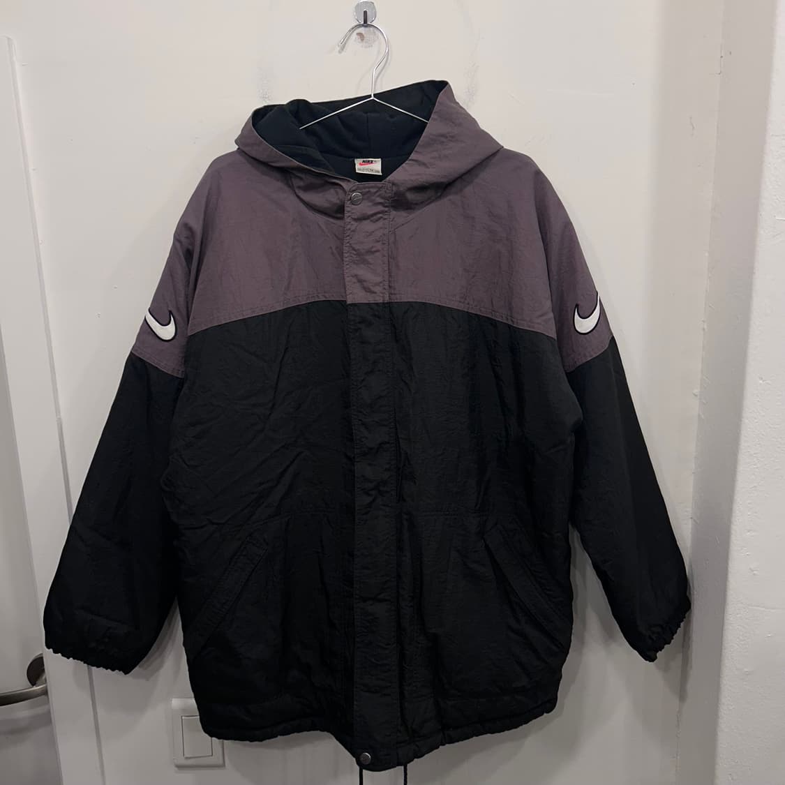 나이키 올드스쿨 퀼티드 래글런 나일론 자켓 상품이미지2