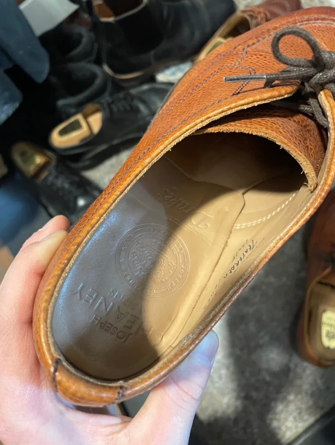 조셉치니 x 드레익스 v팁 클래식 더비슈즈 상품이미지2