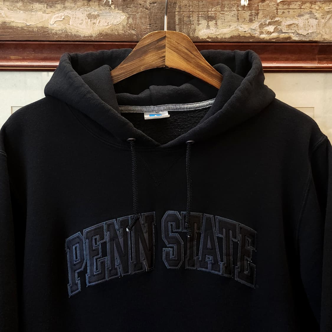 90s 러셀 후드 스웻셔츠 펜스테이트 빈티지 레터링 스웻셔츠 M 상품이미지5