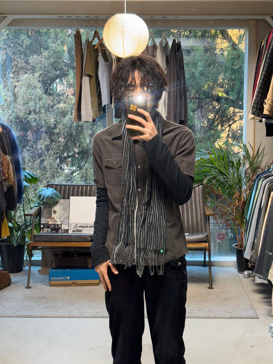 Glamb 레이어드 코듀로이 셔츠 상품이미지2