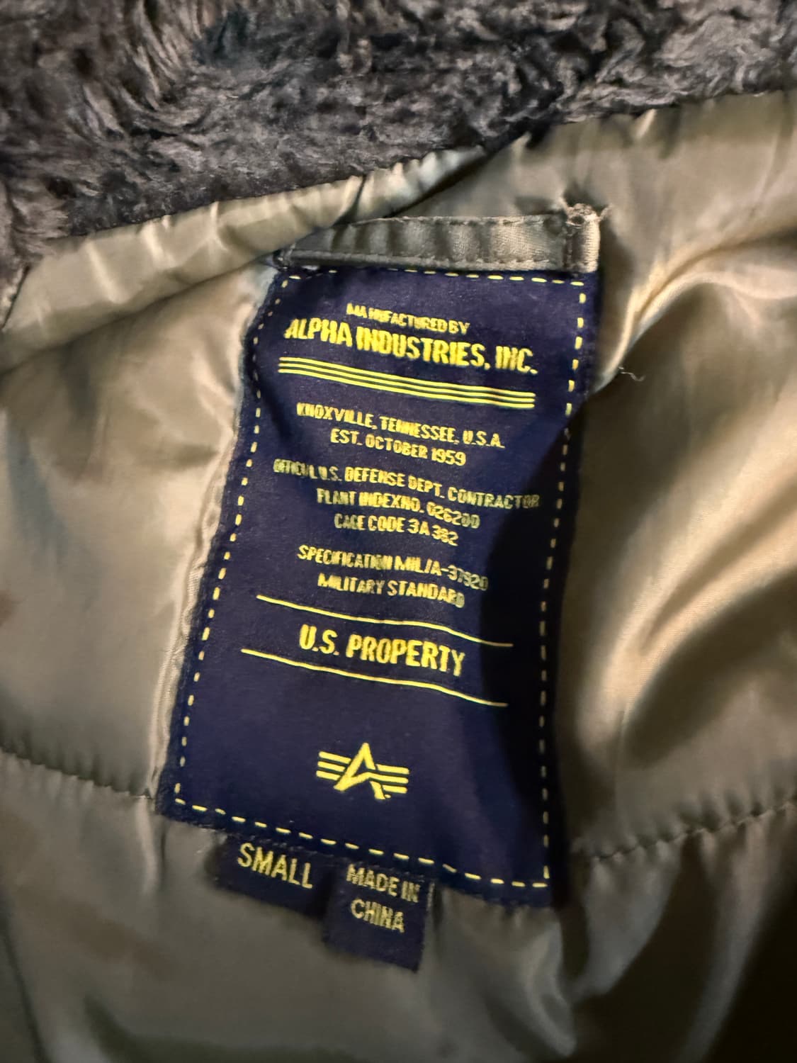 알파인더스트리 야상 자켓 상품이미지5