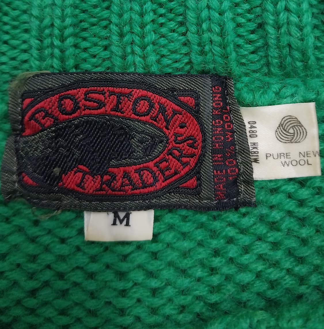 BOSTON TRADERS USA 헤비 그린 니트 상품이미지2