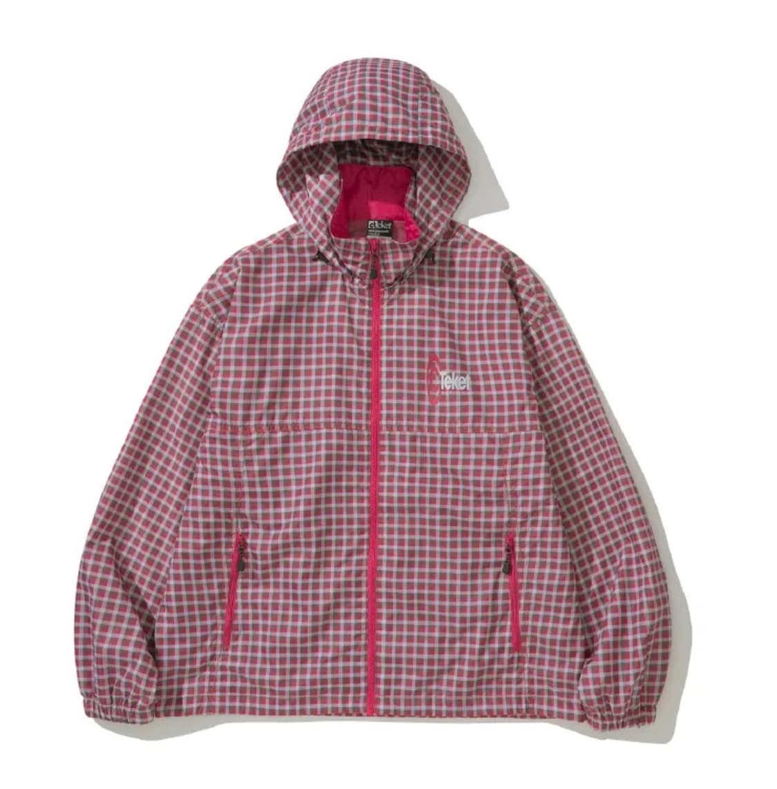 테켓 symbol check wind jacket 윈드자켓 바람막이 상품이미지1