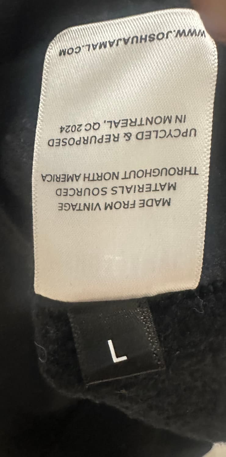 Joshua Jamal INSIGNIA Crewneck Black 상품이미지5