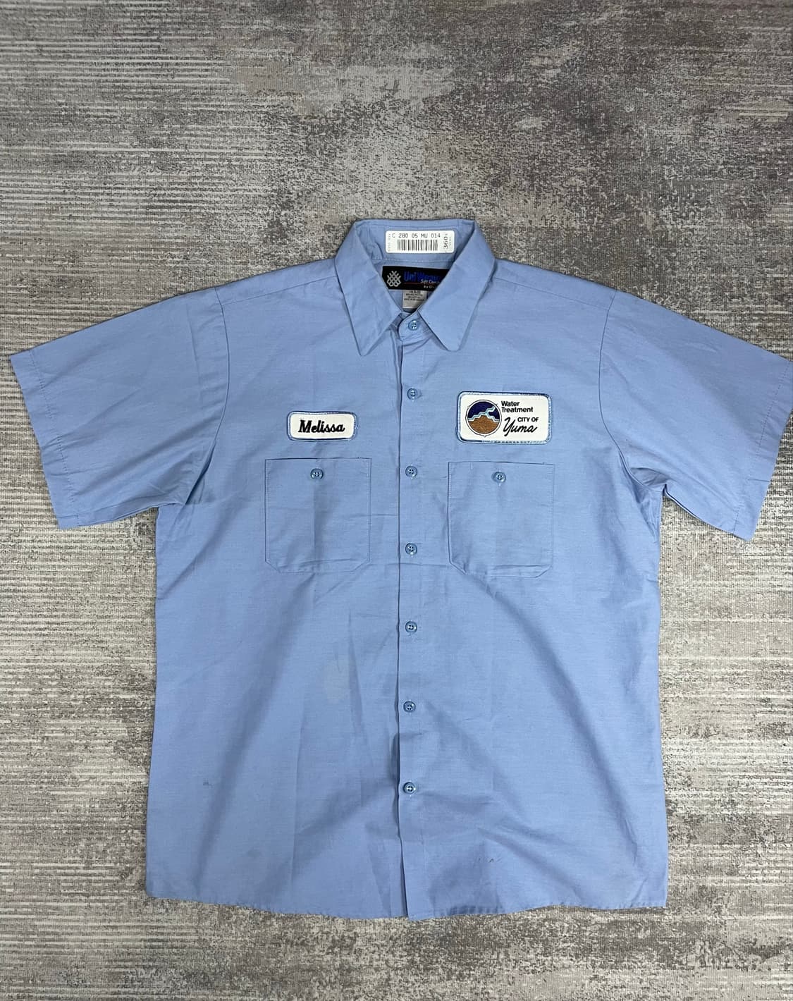 Vtg work shirt SEX ADDICT 상품이미지2