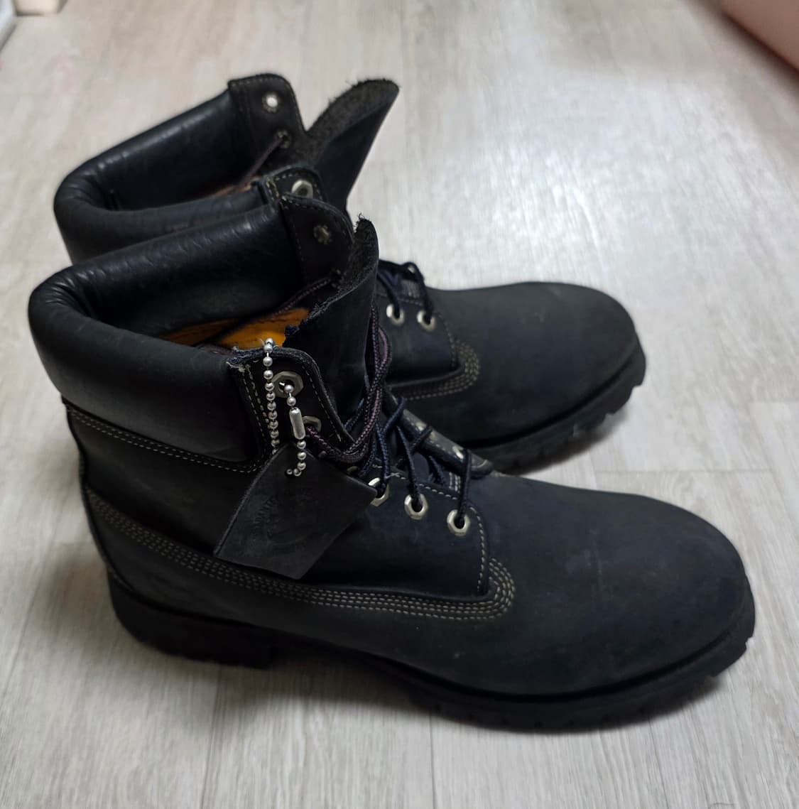 [285]팀버랜드 6인치 블랙 워커 부츠 상품이미지4