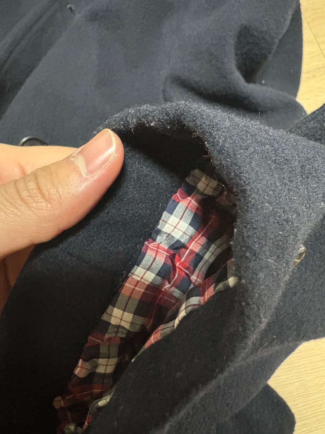 꼼데가르송 옴므 듀스 피코트 상품이미지4