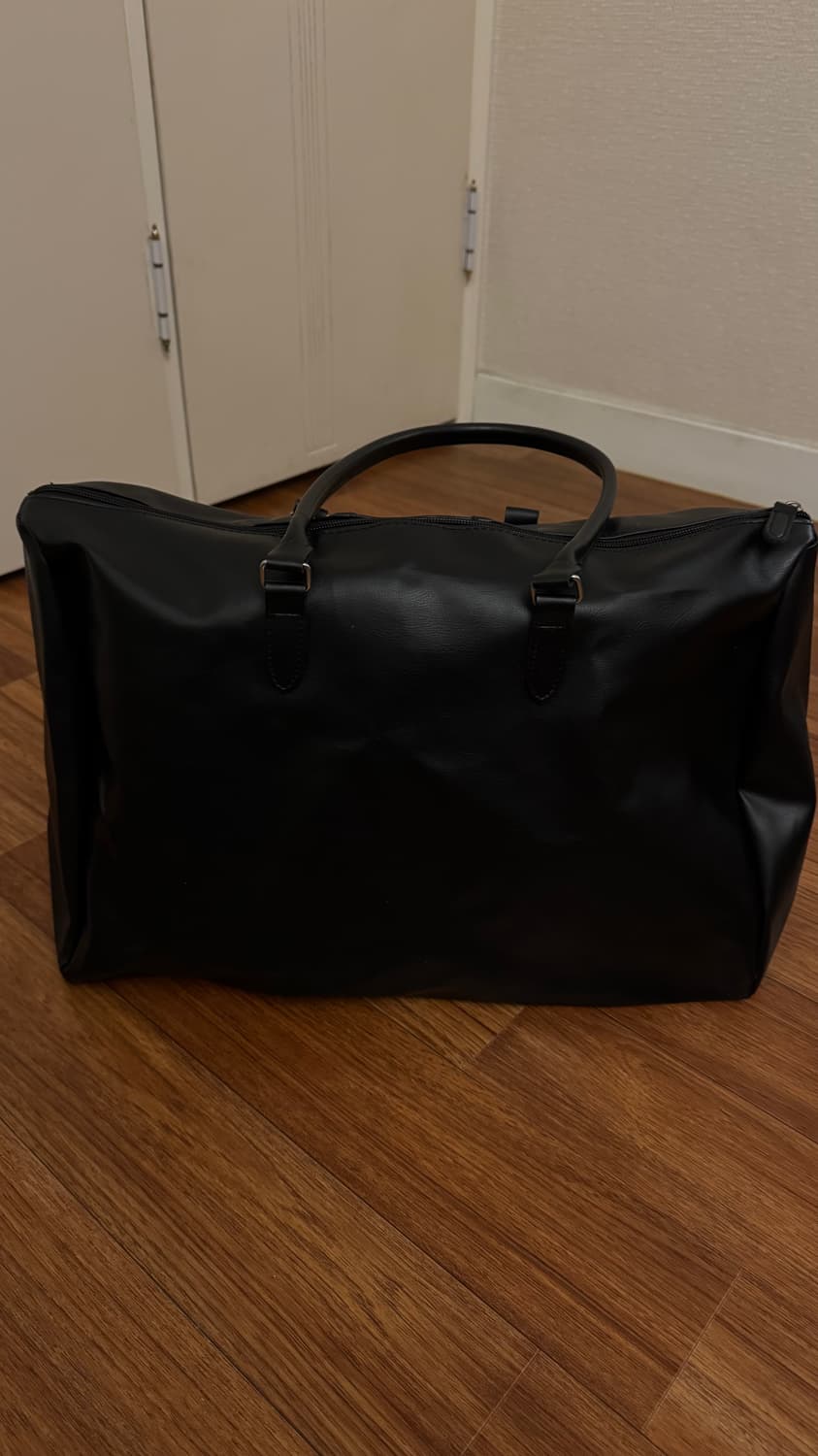 BEAMS 대용량 레더 토트백 보스턴백 상품이미지2