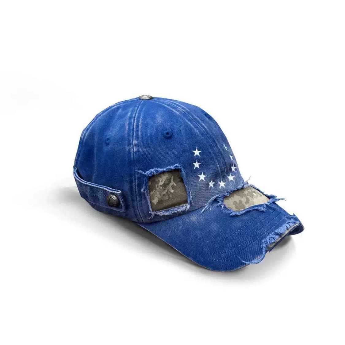 나인스타 데미지 블루 볼캡  상품이미지1