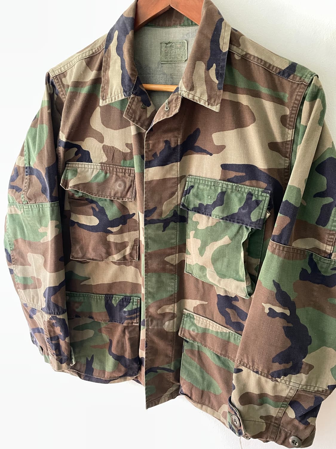 Vintage USA Army shirt 상품이미지3