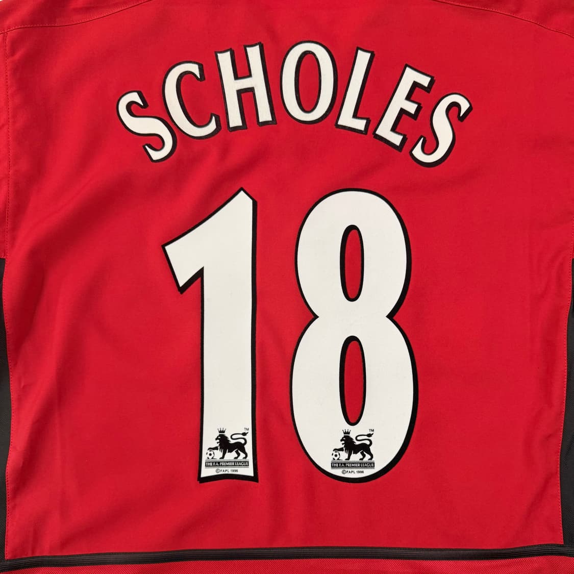 02-04 맨유 홈 스콜스 유니폼 상품이미지2