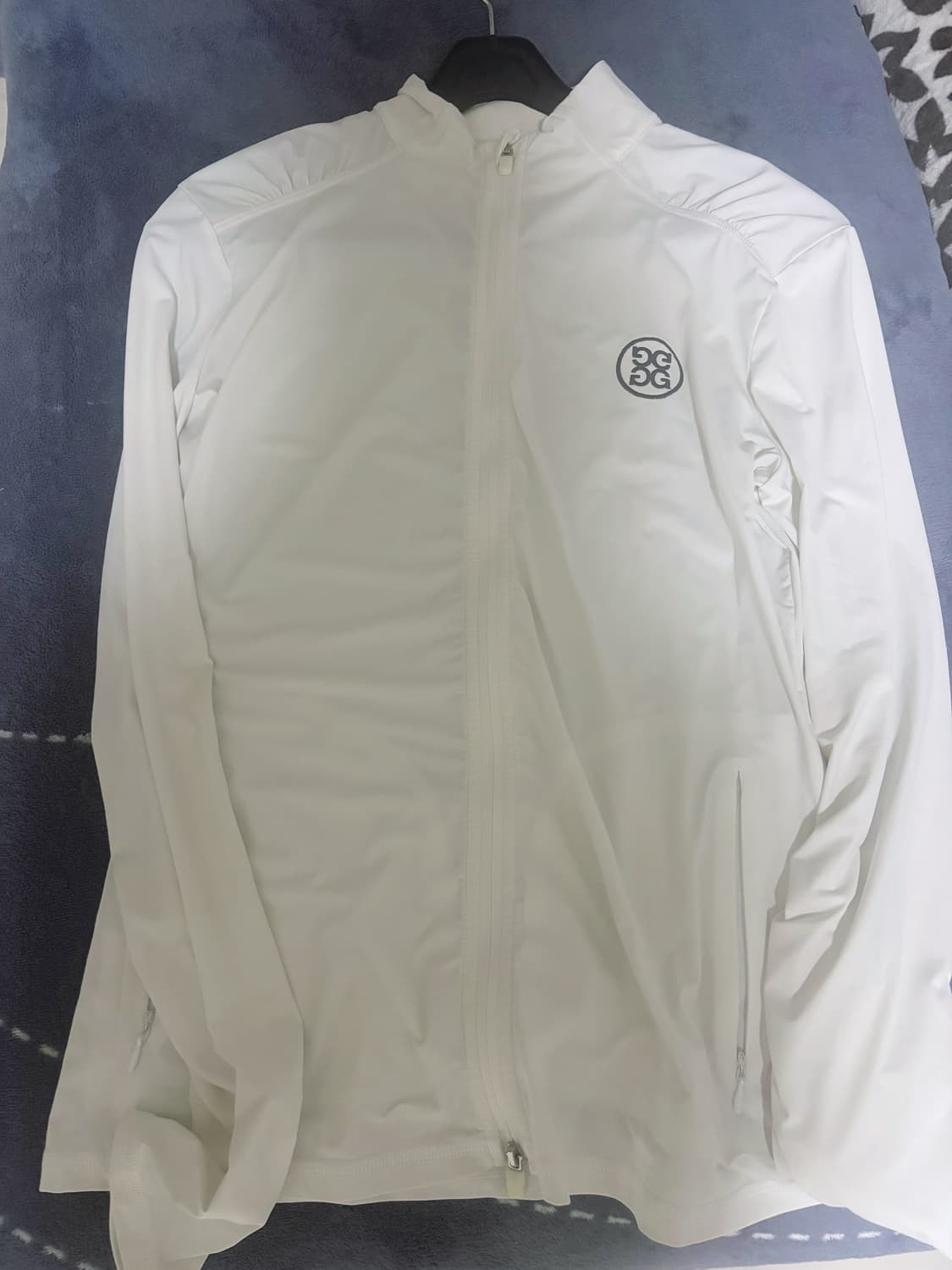 정품 G/FORE 여성 골프 바람막이 자켓 XS 화이트지포어 경량 윈드브 상품이미지1