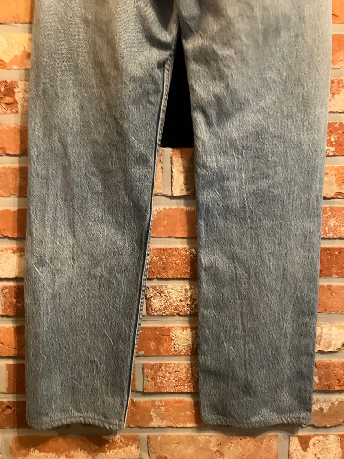 80s USA 빈티지 리바이스 501 데미지 데님 팬츠 상품이미지7