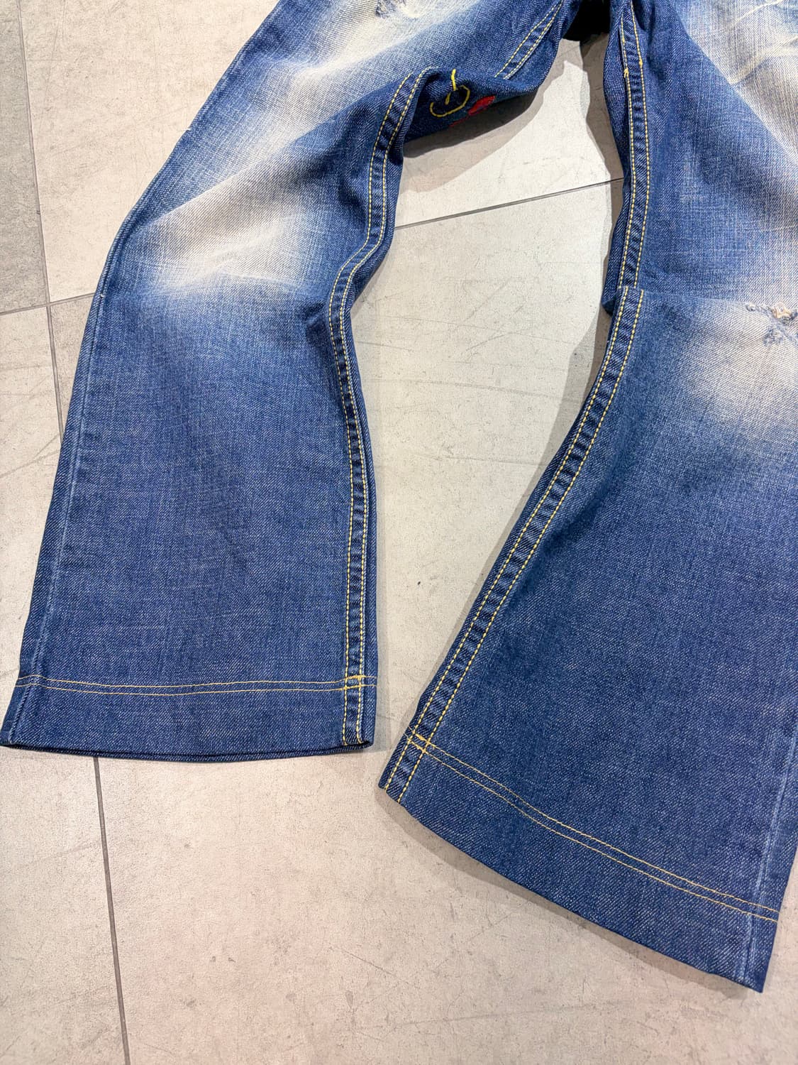 Red Pepper 레드페퍼 자수 와이드 데님 팬츠  상품이미지7