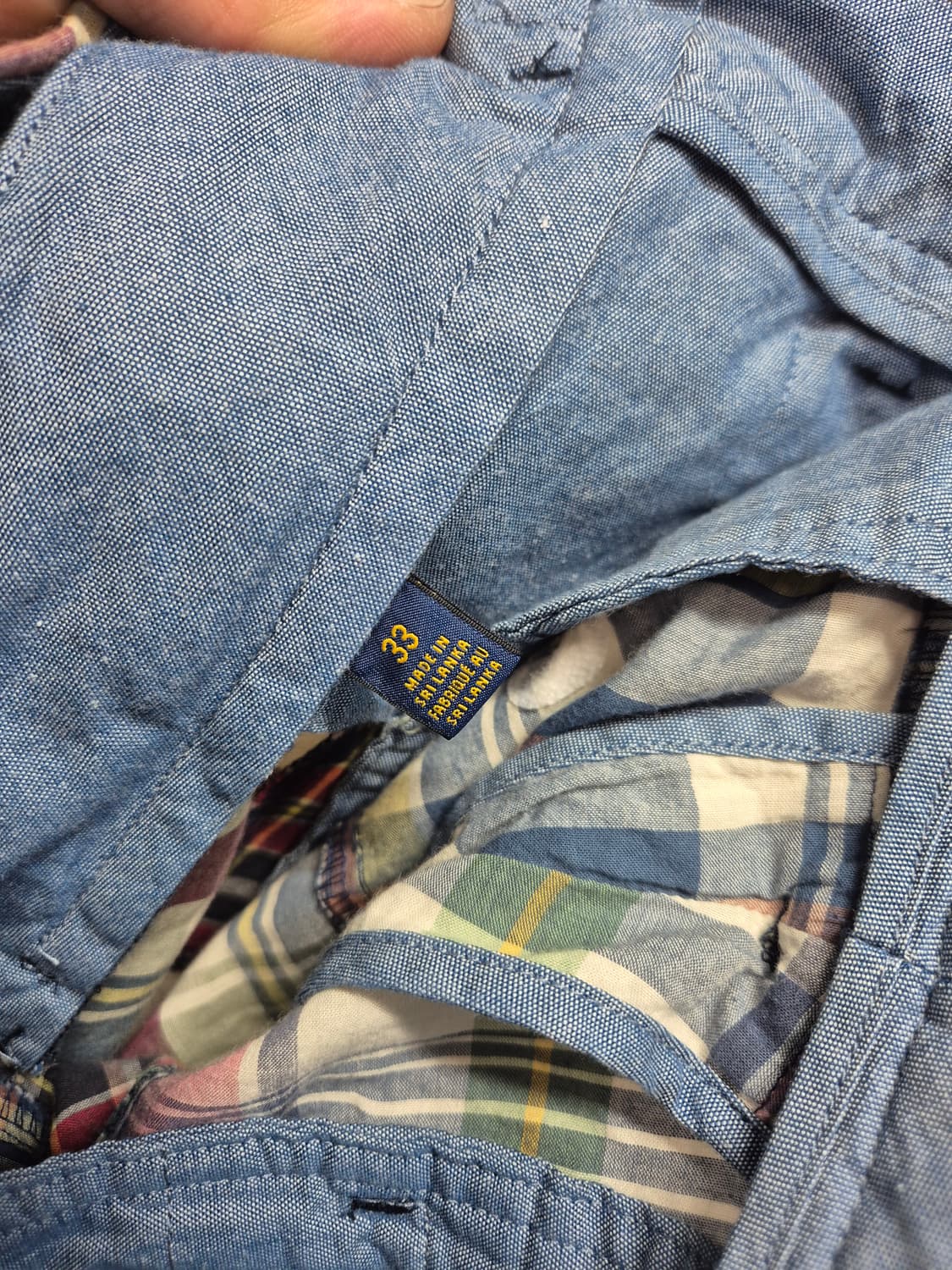 폴로 패치워크 하프팬츠  상품이미지4