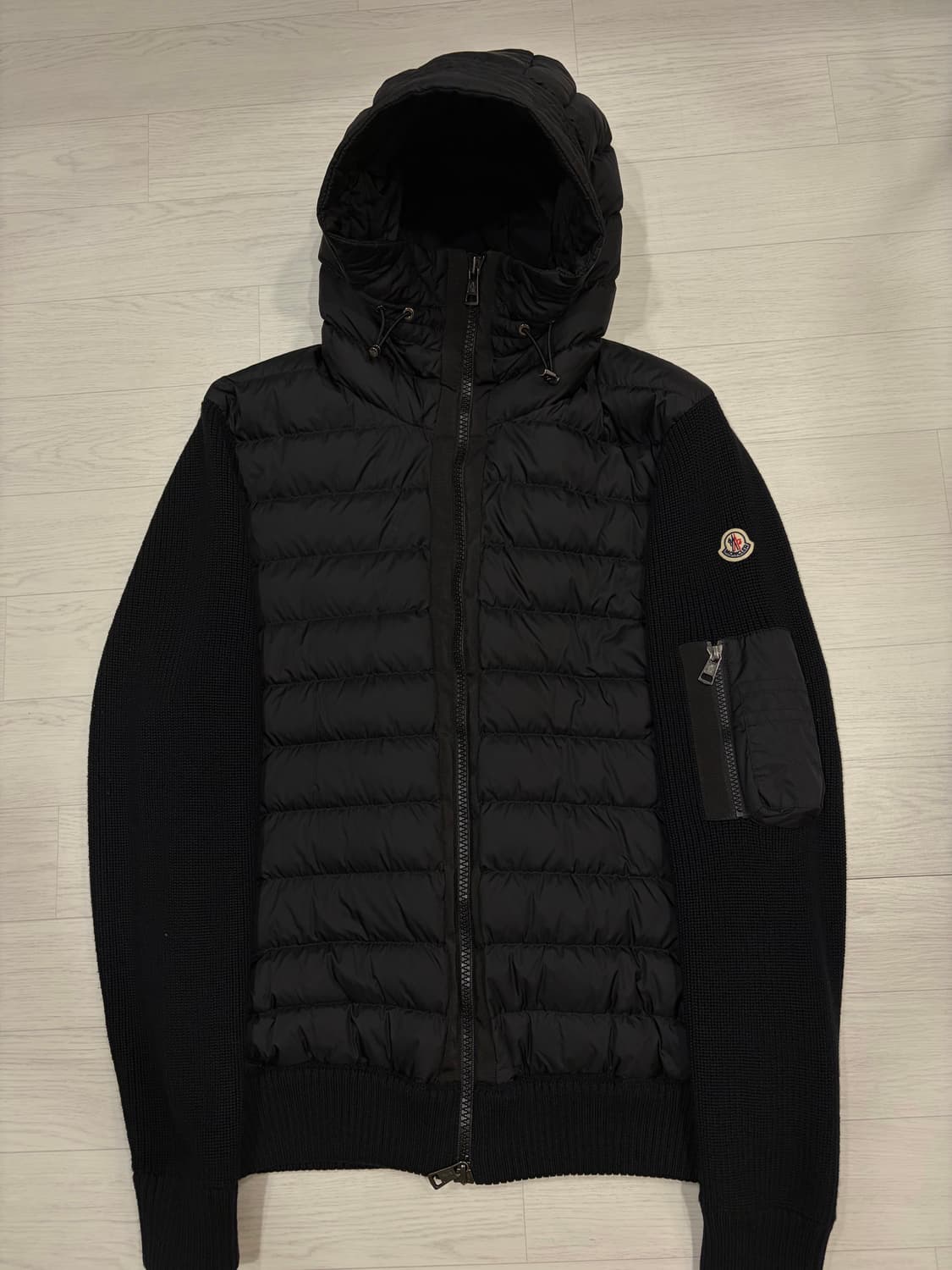 몽클레어 후드 니트패딩 L 상품이미지2