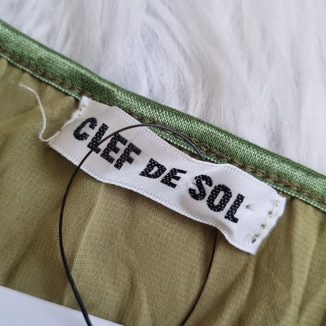 CLEF DE SOL 플라워 쉬폰 러플 롱나시 1949 상품이미지4