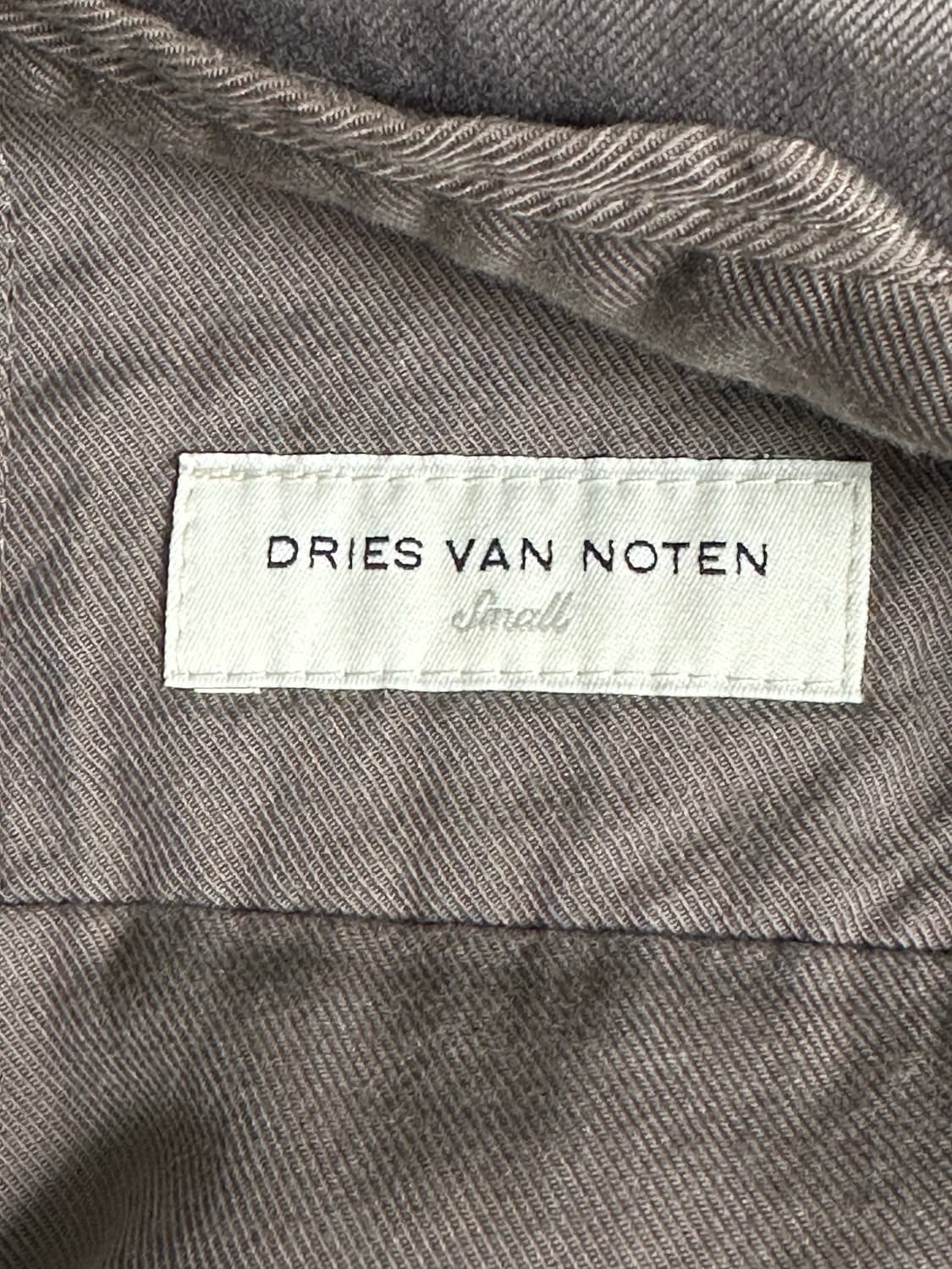 드리스반노튼 07SS 런웨이 피스 탱커 자켓 상품이미지6