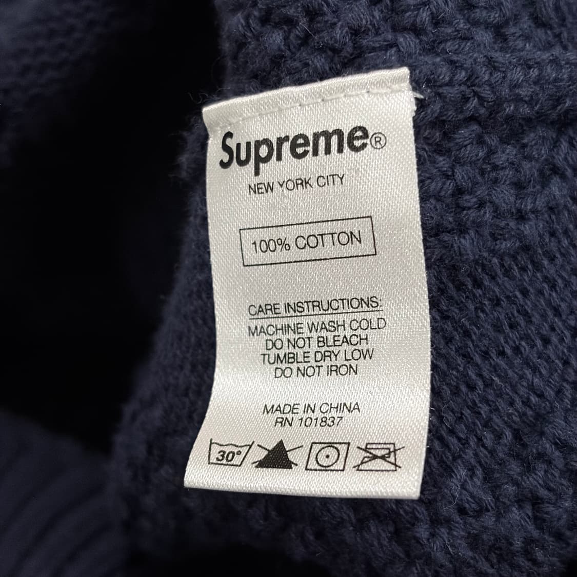 슈프림 스몰박스로고 니트  상품이미지7