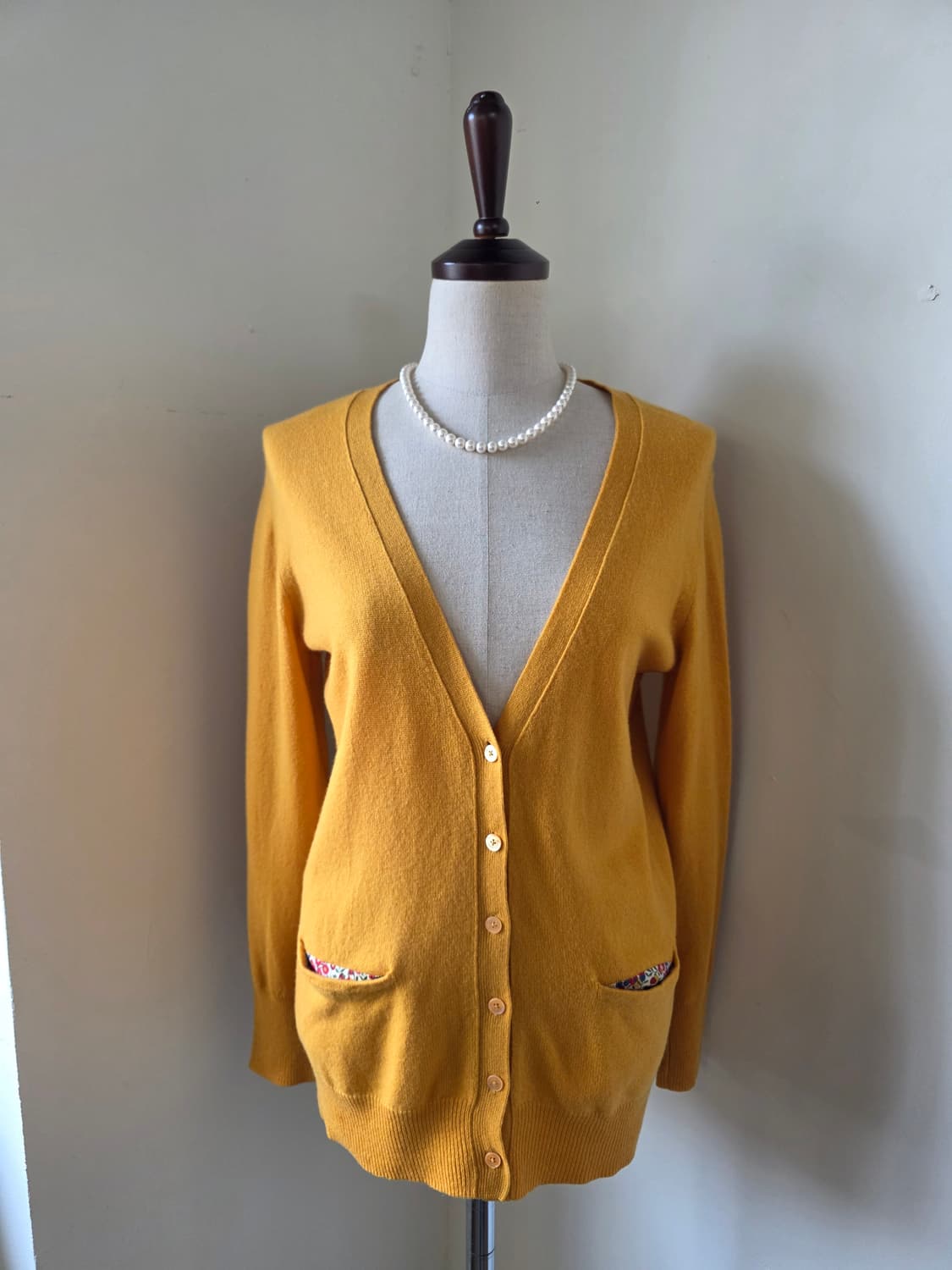 MACKINTOSH PHILOSOPHY 캐시미어100 가디건 상품이미지1