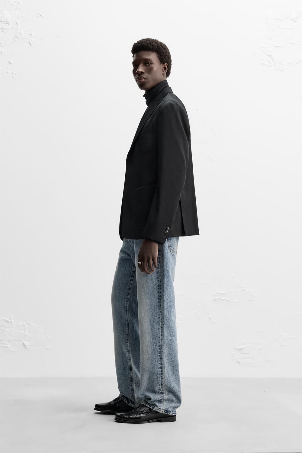 자라 오리진 라이트 블루 스트레이트 진 31사이즈 상품이미지2