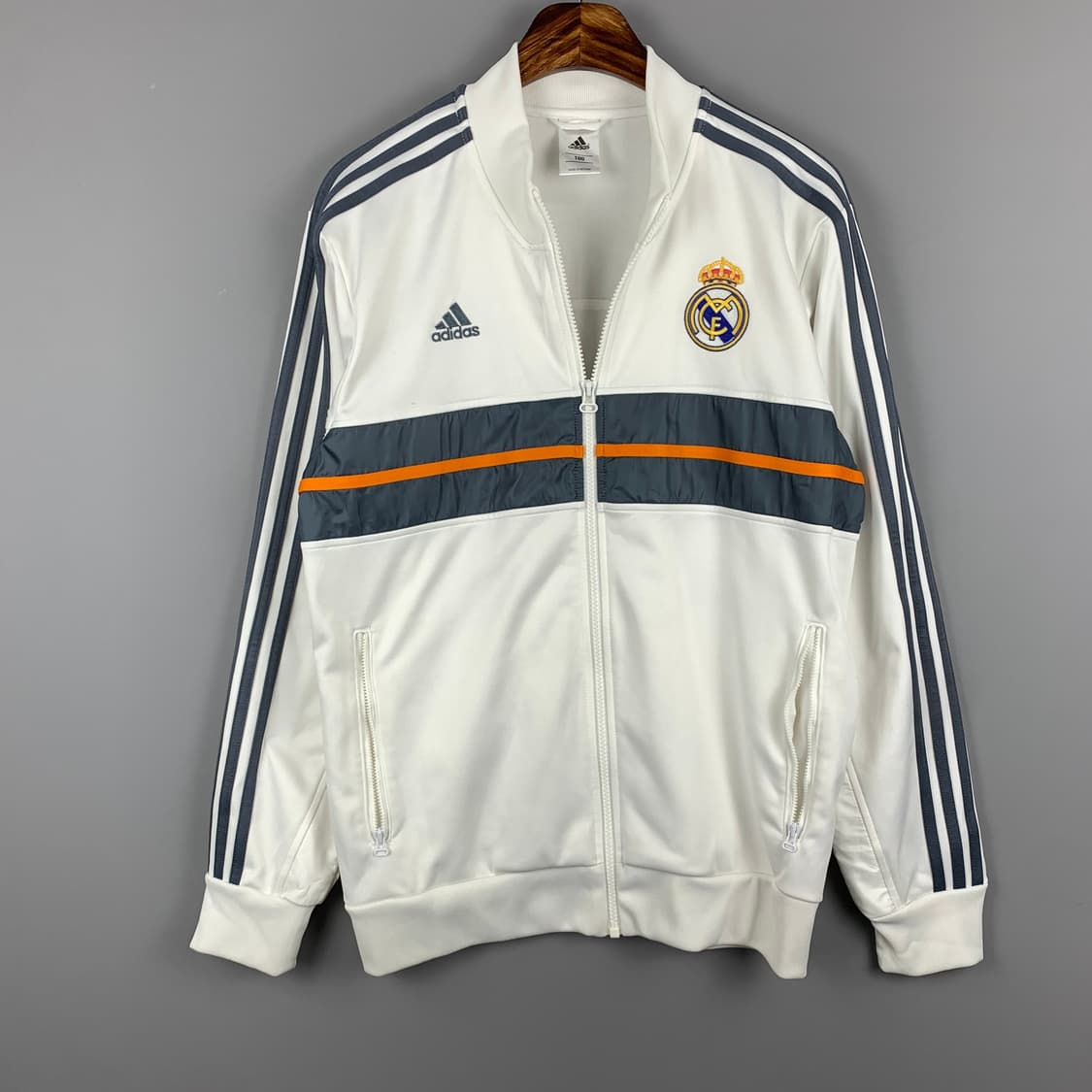 아디다스 레알마드리드 화이트 트랙 져지 상품이미지2