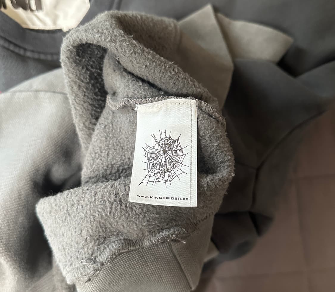 SP5DER DIFFUSED COLLEGIATE 크루넥 M 상품이미지4