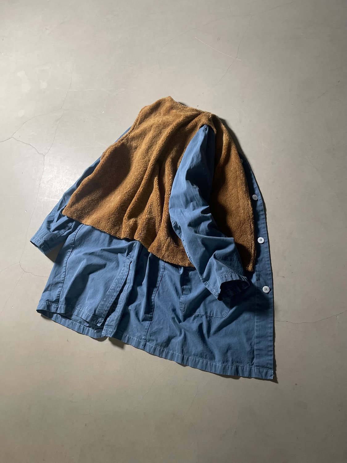 H•d One off  Indigo Dyed Field Coat 상품이미지1