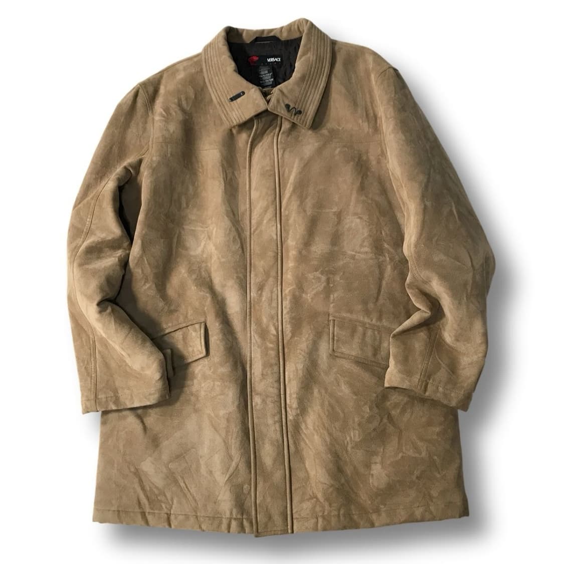 Versace 90s 스웨이드 카코트 상품이미지1