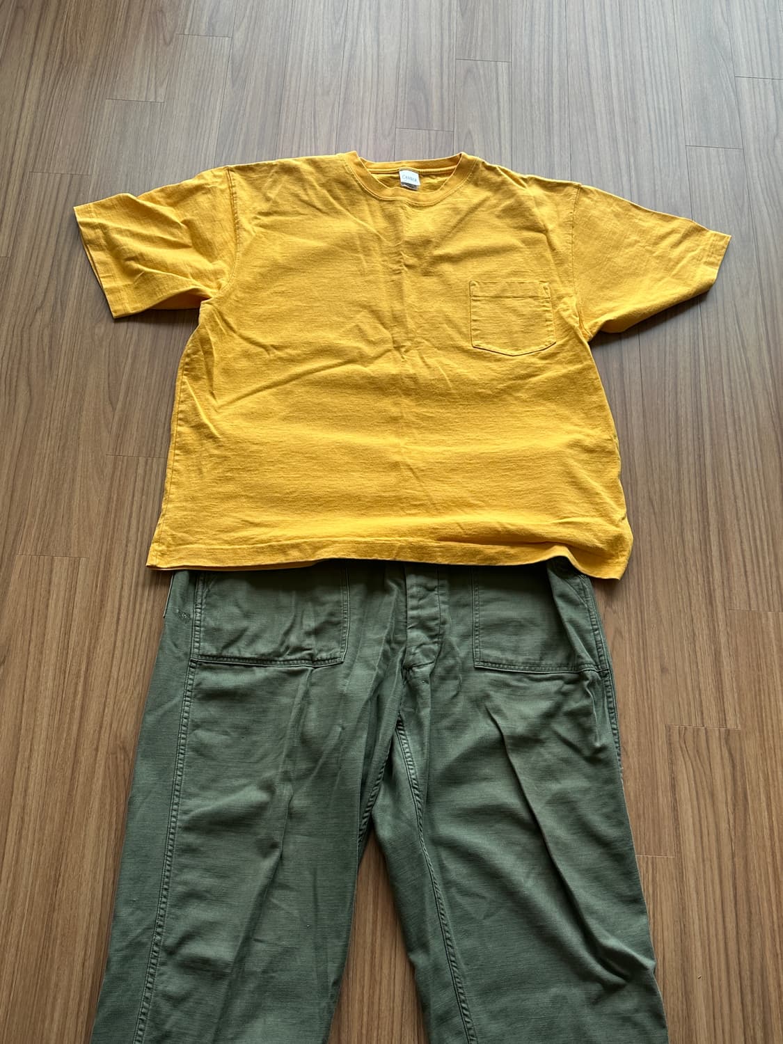 1970s US Army OG107 미군 퍼티그팬츠 40 상품이미지1