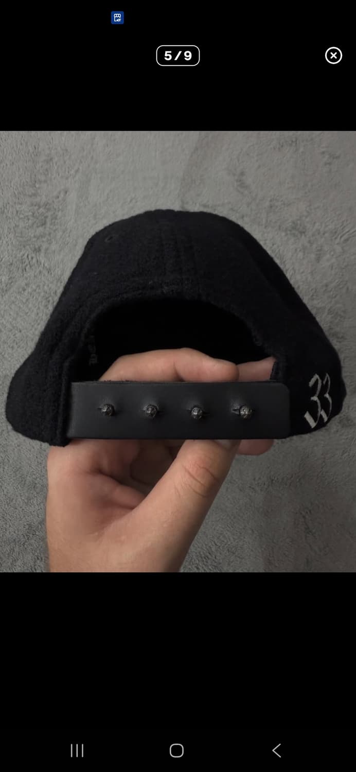 크롬하츠 새상품 정품 한정판 Ch 울 모자 캡 상품이미지5